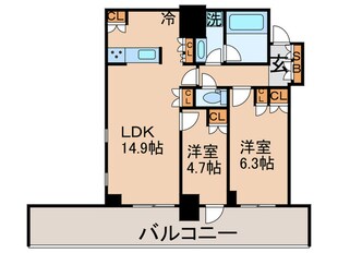 リエトコ－トアルクスタワ－の物件間取画像